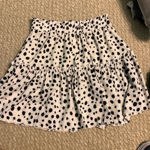 Polka dot skirt